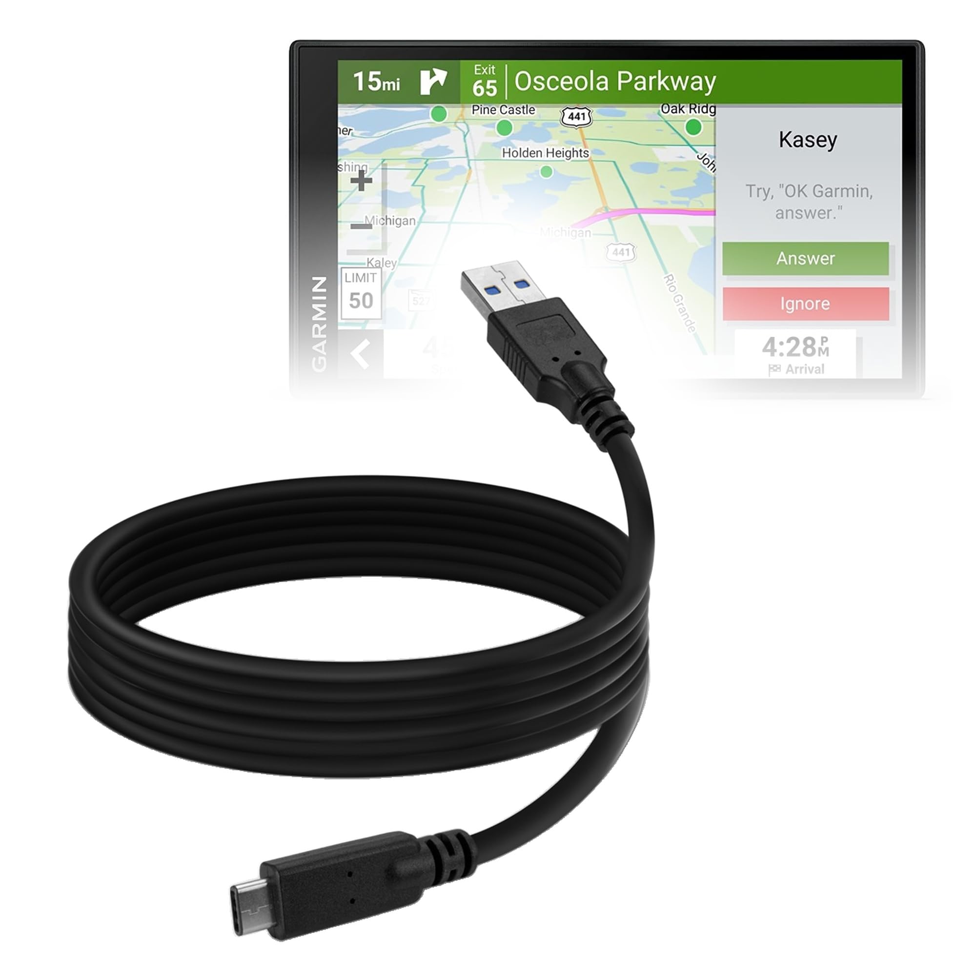 Amazon.com: BoxWave Cable Compatible with Garmin DriveSmart 66